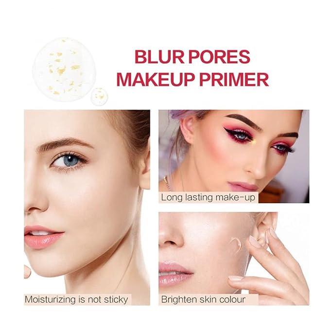 2 Pack Magical Perfecting Base Face Primer Under Foundation Pore Shrink Cream, Isolation Concealer Cream Invisible Pore, Cover Acne Marks/Shrink Pores/Lift Firming/Oil Control(30g)
