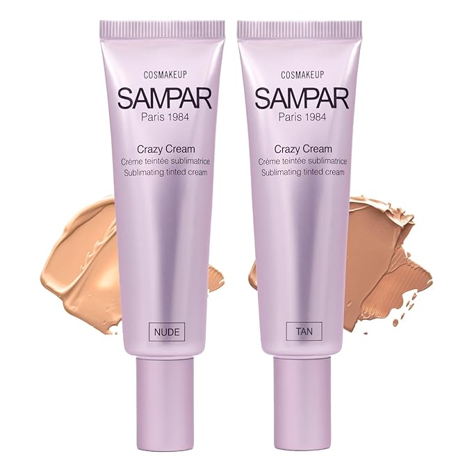 Crazy Cream Nude - Self-Tanning Cream for Natural Glow - Hydrates & Smooths Skin - Anti-Aging Formula for Firmness - Sunless Tan for All Skin Types - Paris Beauty Made