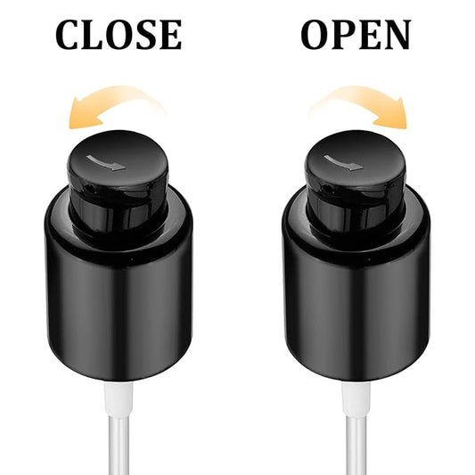 2PCS Replacement Foundation Pump Makeup Pump Dispenser Compatible with Estee Lauder Foundation Bottles Fits MAYBLLINE and MAC Bottles
