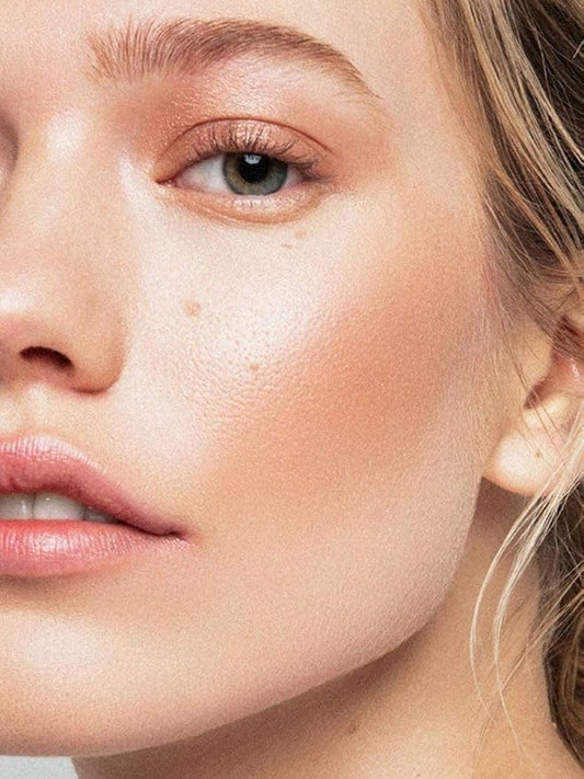 Ethereal Beauty - Mineral Veil Blush - Peach Dream - Semi Matt Finish, Ultra - Thin, Non - Powdery, Natural, Clean, Vegan 0.18 OZ.