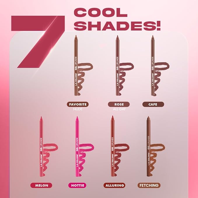 L.A. COLORS Gel Lipliner, Melon CP678