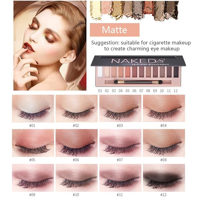 Makeup Kit for Women Full Kit,Professional Makeup Set,Includes 12 Colors Eyeshadow Palette And multiple cosmetics,Makeup Gift Set for Women Teens