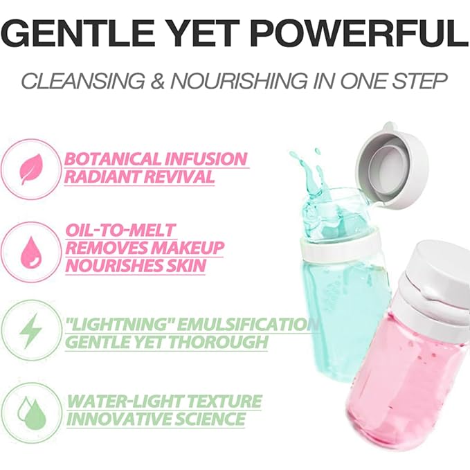 Natural Makeup Remover OLI,Makeup Remover OLI Mini and Gentle Cleansing Remover Oil for All Skin Types-Nourishing and Gentle,Individually Packaged -Travel-Friendly(Camellia 20 Pcs) 