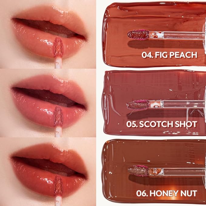 TIRTIR Waterism Tinted Lip Gloss #02 Merry Coral, 0.14 Fl Oz – Kiss Ready Lipgloss, 12H Long Lasting Non Sticky Natural Tinted Glow Korean Multiuse Cheek and Lip Tint for Women gift