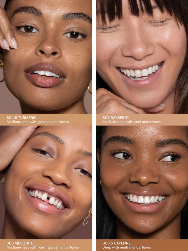 ILIA - True Skin Serum Concealer | Non-Comedogenic, Cruelty-Free, Vegan, Safe For Sensitive Skin, Reduces Appearance of Dark Circles + Blemishes (Cayenne SC6.5, 0.16 oz | 5 ml)