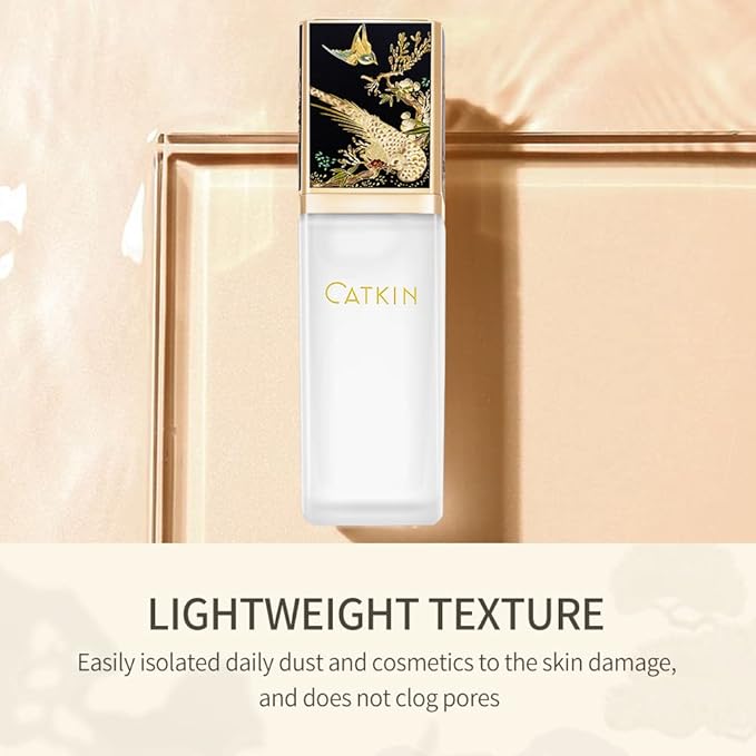 CATKIN Makeup Primer Oil Control Smoothing Hydrating Face Primer For Flawless Matte & Poreless Long Lasting Face Makeup Clear/Translucent