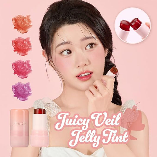 Juicy Veil Jelly Tint 04 Grape Jelly, cheek, cheektint, cheektint by Jelly, lip and cheektint, cheektint stick