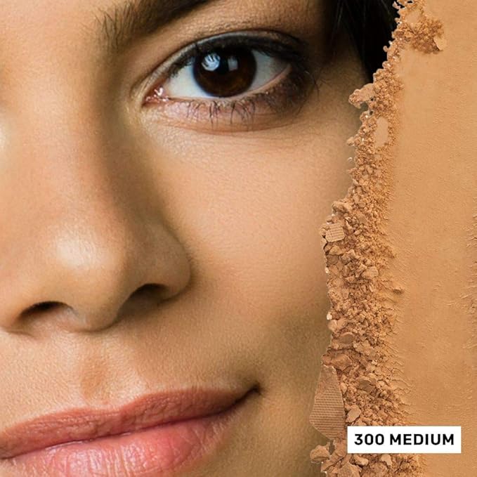 Almay Loose Finishing Powder, Natural Finish Mattifying Makeup Setting Powder, Hypoallergenic, Cruelty Free, -Fragrance Free, Dermatologist Tested, 300 Medium, 1 oz