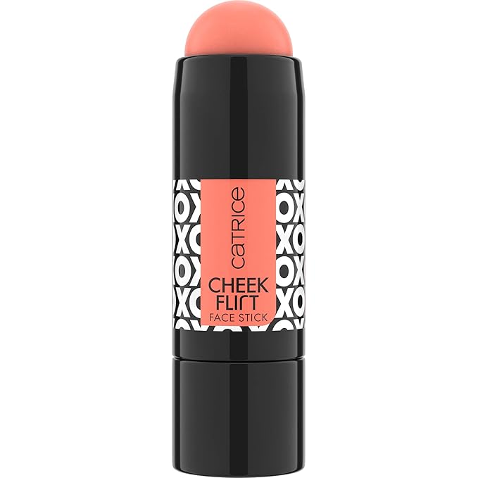 Catrice | Cheek Flirt Face Stick | Highly Pigmented, Creamy Blush Stick | Eyes, Cheeks, & Lip Tint | Free From Gluten & Parabens | Vegan & Cruelty Free (010 | R'n'Peach)