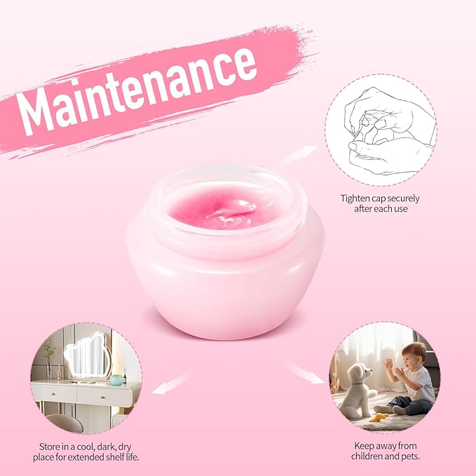 Lash Extension Remover Cream, Lily Scent Eyelash Makeup Remover,Low Irritation Eyelash Glue Remover for Professional Eyelash Extensions,Salon Use Lash Remover for Lash Extensions 15g