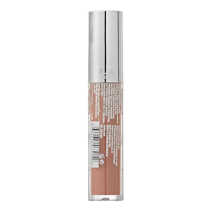 Ruby Kisses Plumping Lip Gloss – Hydrating, Voluminous, High-Shine, Cruelty-Free Lip Plumper, Smoothing, Instinct Lip Maximizer, 4 Colors, 0.15 FL oz. (Nude)