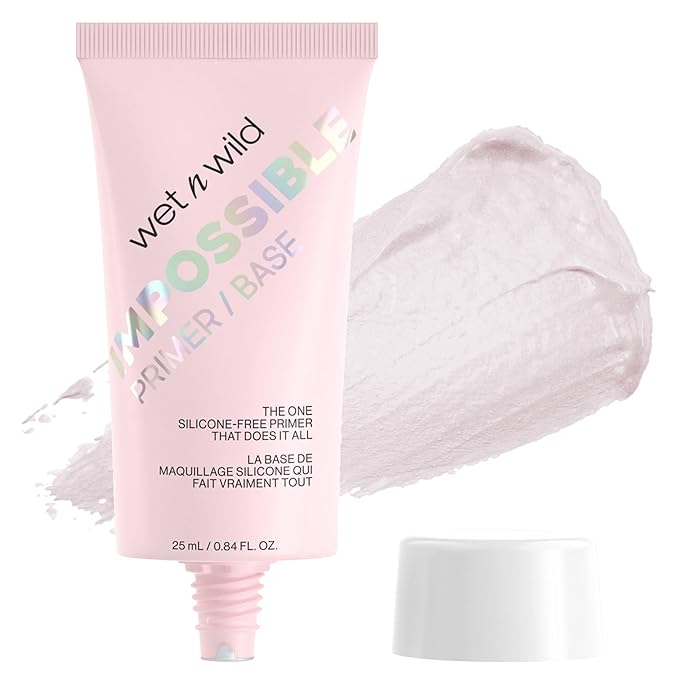 wet n wild Impossible Primer Stick, Enriched with Gooseberry & Jeju Blossom for a Brightening Durable Makeup Base, Vegan & Cruelty-Free-Clear