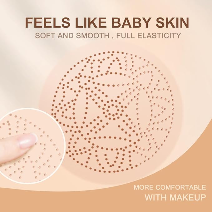 Mushroom Air Cushion CC Cream,Moisturizing Concealer Foundation, Waterproof, Long-lasting Color, Even Skin Tone, Suitable for All Skin Types(Natural)