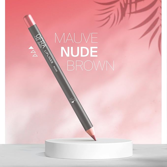 OFRA High-Pigment Lipliner - Nude | Smooth, Precise Application | Long-Lasting Wear | Creamy, Glide-On Formula | 0.04oz
