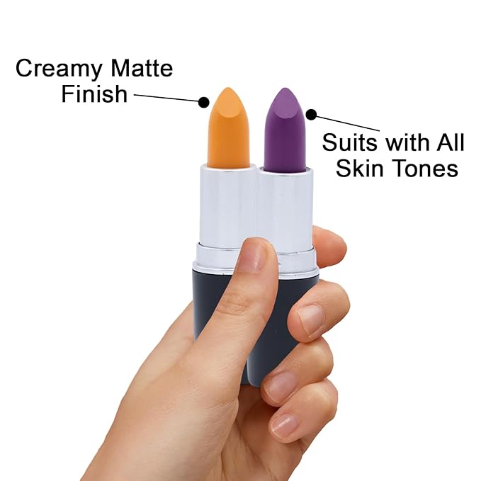 Matte Bullet Long Wear Lipstick - Vegan and Cruelty-Free - Smudge and Waterproof Matte Lipstick with Moisturizing Formula - All Day Comfort - Sunset Glow #28