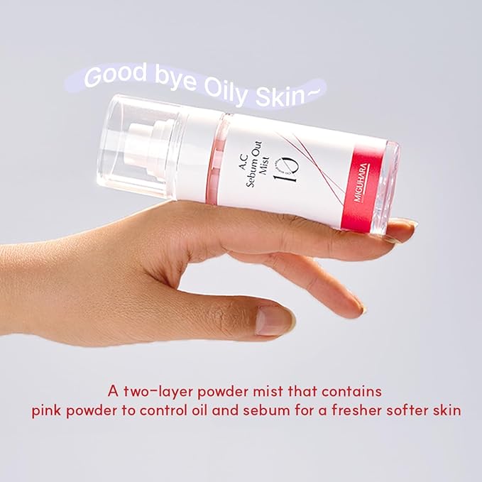 LOVE Vegan No-Sebum Cushion & A.C Sebum Out Mist Bundle
