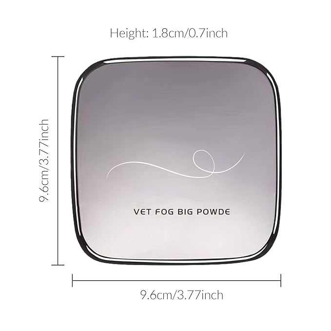 KYDA Translucent Matte Setting Powder, Pressed Face Powder, Even Complexion Setting Powder, Lightweight, Oil-Control Mattifying, 0.65 Oz. Large Capacity Packaging, All Skin