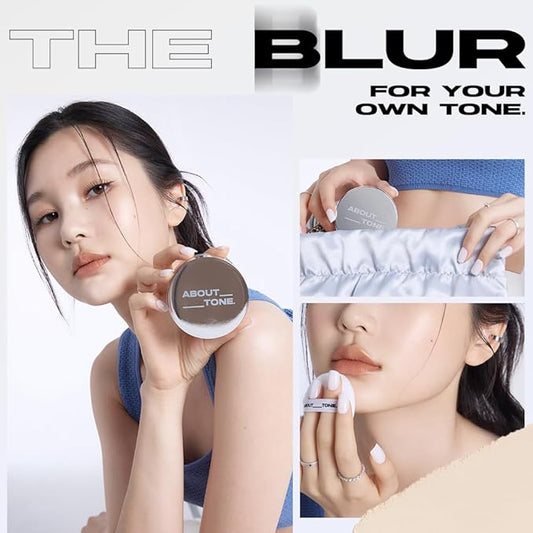 The Blur Finish Powder + The Blur Finish Powder Puff 5P BUNDLE SET