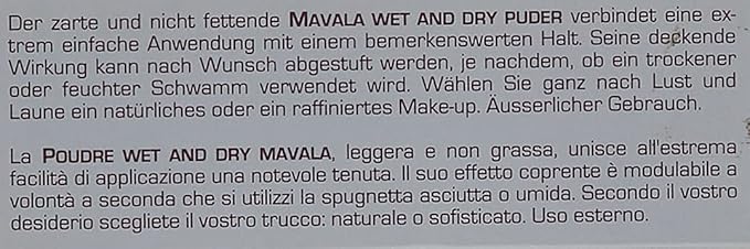 Mavala Wet and Dry Powder, No.08 Medina, 0.3 Ounce