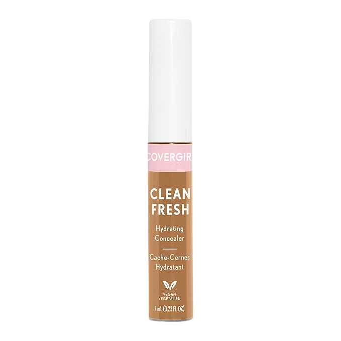 COVERGIRL Clean Fresh Hydrating Concealer, Rich, 0.23 Fl Oz (Pack of 2)