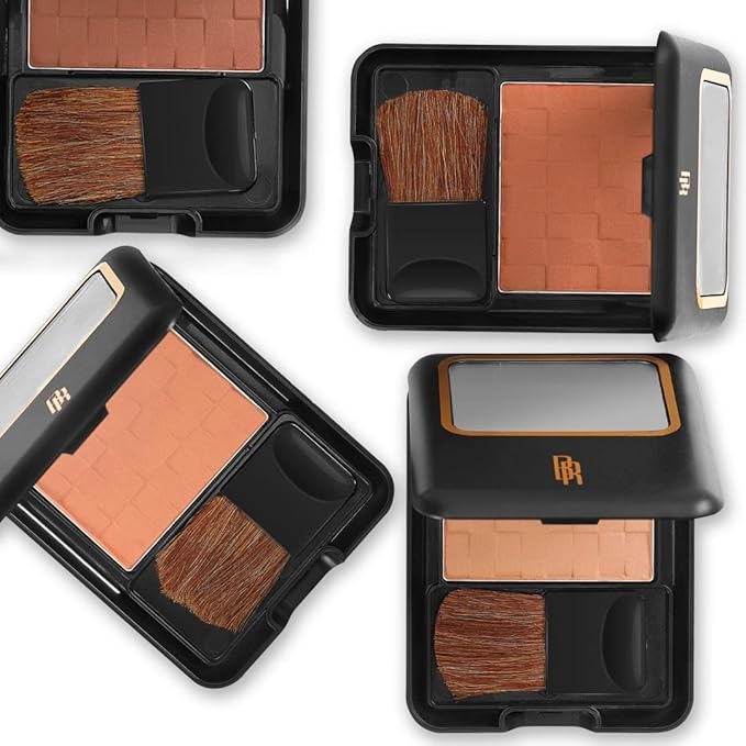 Black Radiance Natural Matte Foundation Powder, Minimizes Shine, Warm Hazelnut (Pack of 2)