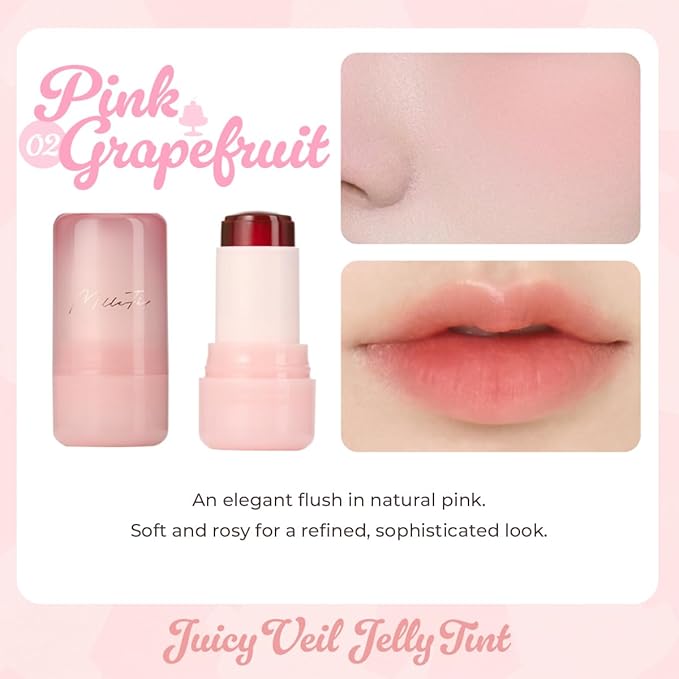 Juicy Veil Jelly Tint 04 Grape Jelly, cheek, cheektint, cheektint by Jelly, lip and cheektint, cheektint stick