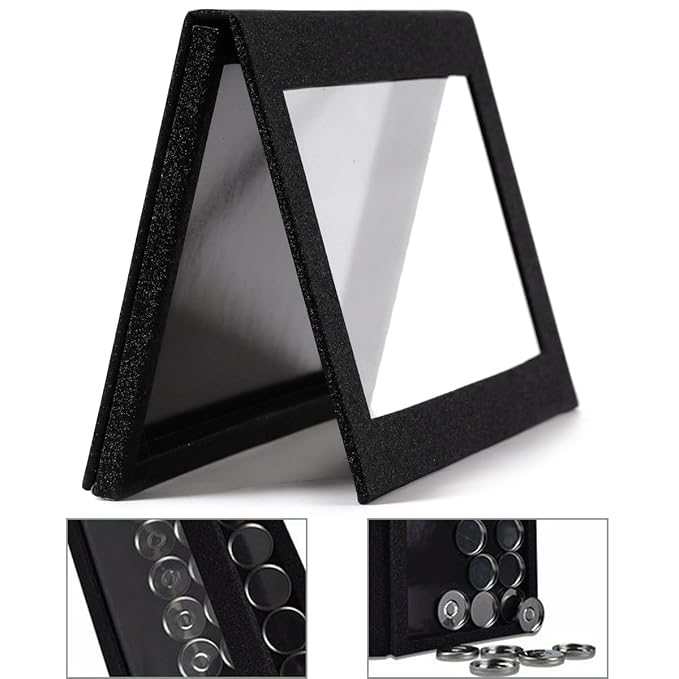 VANANA Empty Magnetic Palette, Makeup Storage Tool for Eyeshadow Powder Highlighter, Keeps Pans Safe Travel Portable
