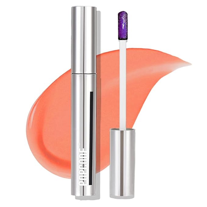 Peel Off Lip Stain - Long Lasting, Transfer Proof and Waterproof Tattoo Lip Tint, Matte Finish Lip Stain Peel Off, Infused with Vitamin E & Algin & Hydroxyacetophenone, #006 Grapefruit