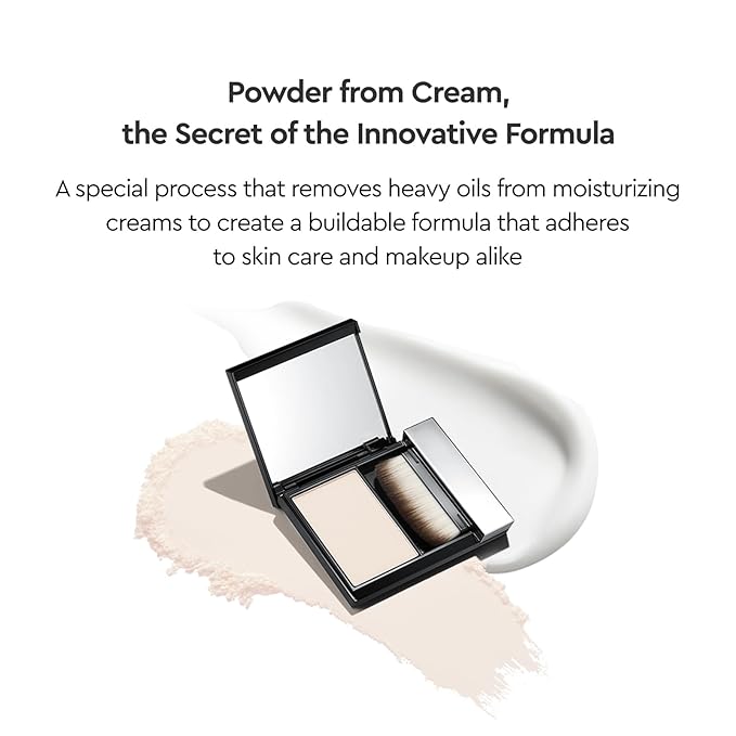 HERA Airy Blurring Powdered Primer and Sensual Nude Balm Moisturizing Lipstick #429 NAKED ALMOND