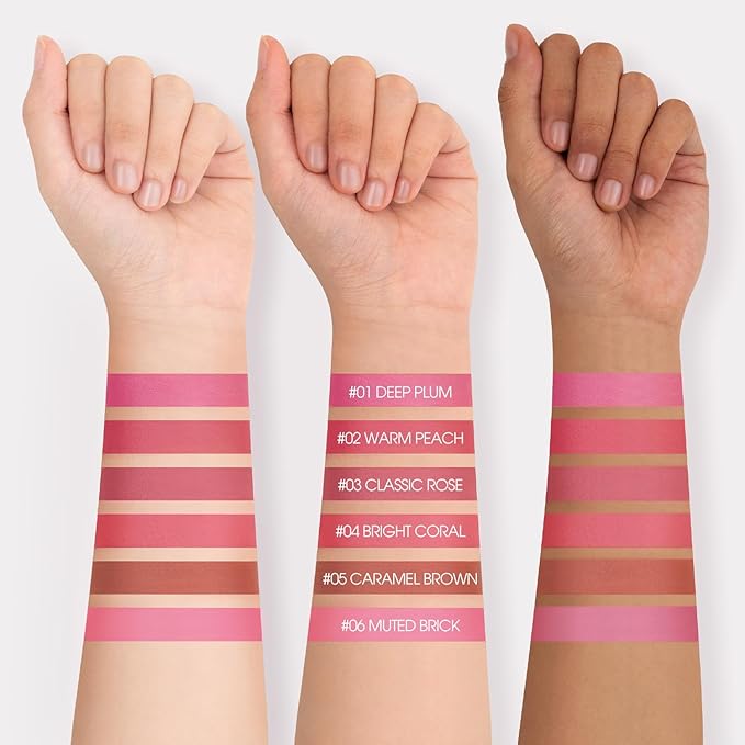 Jolilab Quick Lip Stain Peel Off,Wipe Off,Waterproof,Transfer proof,Highly Pigmented,Ultra Long Lasting Peel Off Lip Makeup With Matte finish for All-day Wear.(#05 Caramel Brown)