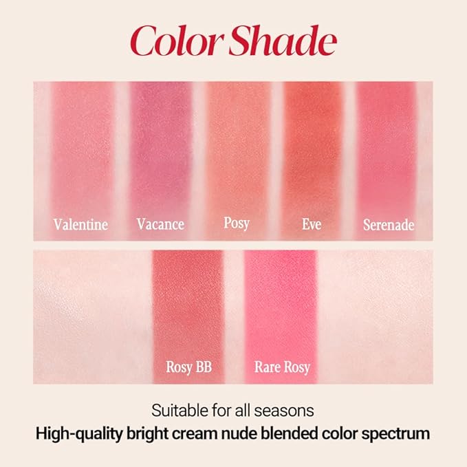 Espoir The Sleek Lipstick Cream Matte #7 Serenade 0.03oz | Lightweight Nude Tone Matte Lipstick | Long-Lasting Vibrant Color | Smooth blur lipstick | Plump Over lips Easily | Korean Lip Makeup