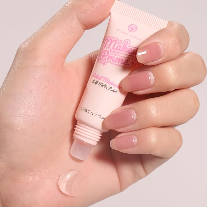 YOUNG VISION Pore-Minimizing Makeup Primer for Face Before Makeup, Soft Matte Finish, Shine Control, Long-Lasting Face & Foundation Base, Lightweight Complexion Prep, 0.338 fl oz