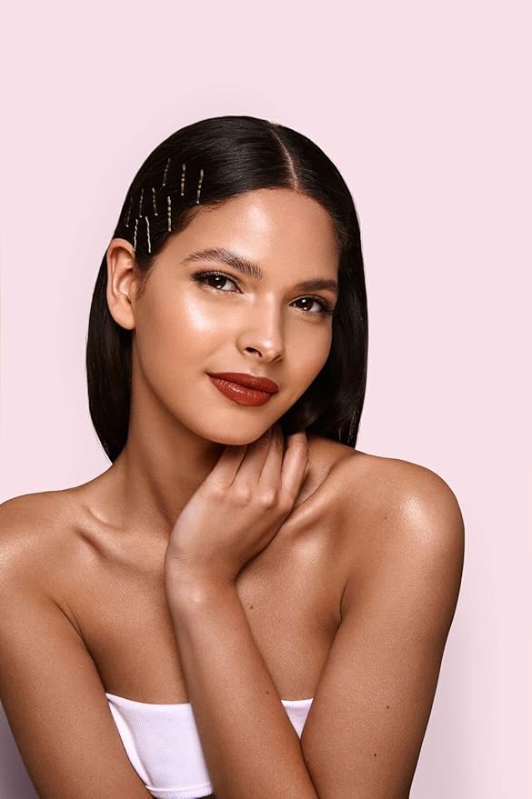 Carter Beauty Miracle Skin - Makeup For A More Radiant Effect - Perfect For An On The Go Face Look - Includes Foundation, Illuminator, Contour Stick, Setting Powder - Sticky Toffee - 7 Pc Gift Set
