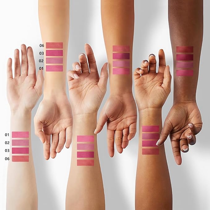 evpct Dusty Rose Lip Liner Crayon Pencils Set for Women, Purple Beige Matte Lip Stick Crayon Long Lasting, Lips Pencil Liner and Lipstick Set, Lipliner Pencil, 24 Hours Lipstick, Built-in Sharpener 03