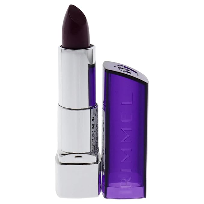 Rimmel London Moisture Renew Lipstick, Dark Night Water Oops, 0.14 Ounce
