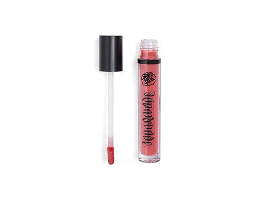 REINA REBELDE Deep Rose Lip Stain (Chupete) / Enriched with Hyaluronic Acid and a Blend of Botanical Extracts to Keep Lips Moisturized/Buildable Color/Cruelty, Paraben, and Phthalate Free