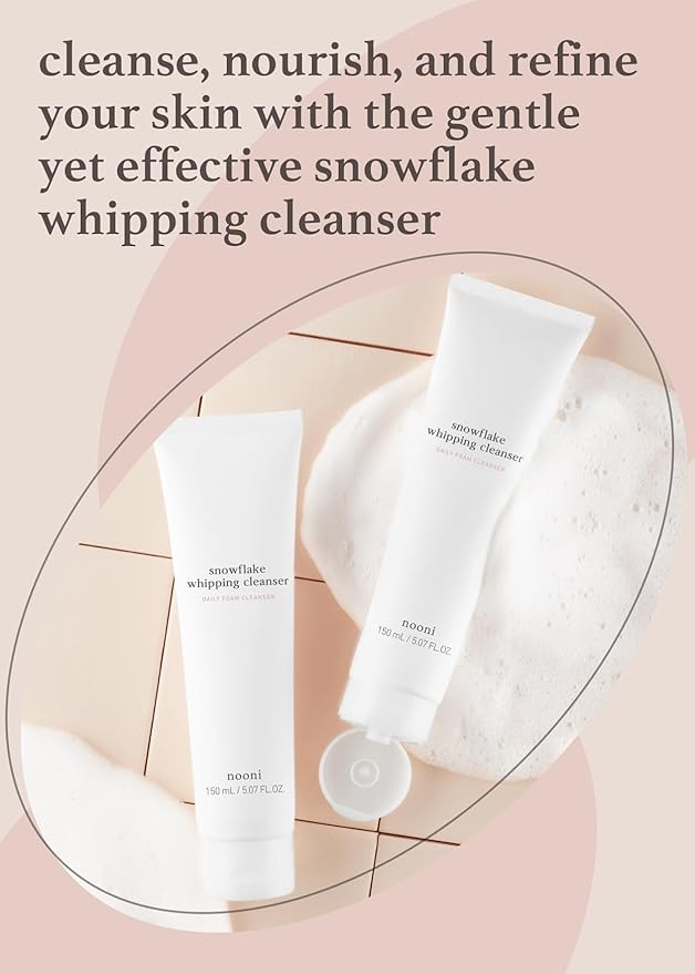 I'm Meme Contour Stick for Face - I'm Multi-stick Shading 001 Bronzer, 0.24 Oz + NOONI Korean Facial Clenaser - Snowflake Whipping Cleanser 5.07 Fl Oz Bundle