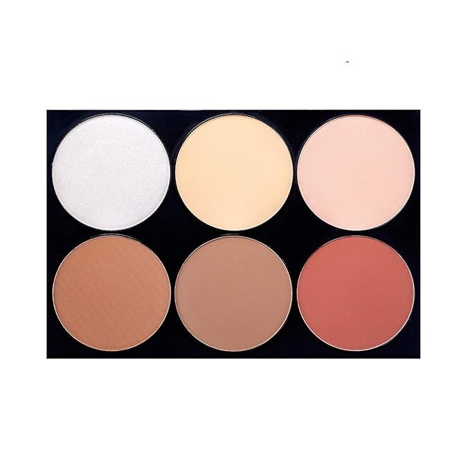Mon Reve Shape Guru - 3-in-1 Face Sculpting Palette with Highlighter, Contour & Blush - Parabens-Free Vegan Mineral Makeup Kit for Light & Dark (02 Medium)
