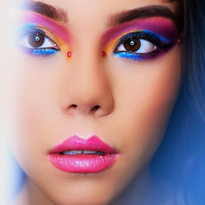 Mynena Hot Pink High Shine Stay Glossy Lip Gloss | Non-Sticky Lightweight Hydrating Formula | Vegan Cruelty-Free Paraben-Free | Lipstick Topper & Moisturizing Gloss | Barbra