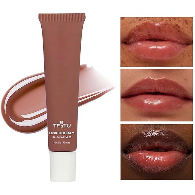 6 Colors Hydrating Lip Gloss Lip Oil, Moisturizing Lip Balm Non-Sticky Tinted Lip Oil, Glossy Lip Gloss, Long Lasting Lipgloss Plumping Jelly Liquid Lipstick