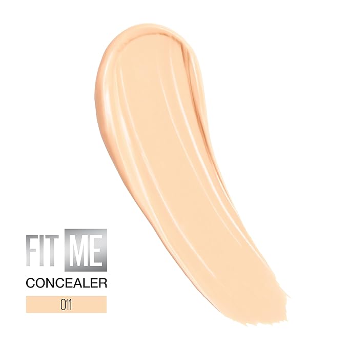 Maybelline Fit Me Liquid Concealer Makeup, Natural Coverage, Lightweight, Conceals, Covers Oil-Free, Vanilla (Packaging May Vary)