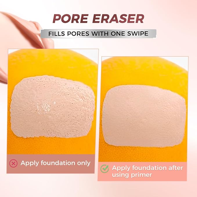 SACE LADY Mattifying Primer Blurs Pores and Fine Lines, Smooths & Hydrates Skin, Helps Foundation Base Makeup Longer for Lasting Matte Natural Finish