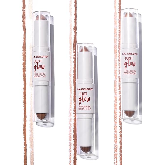 L.A. COLORS Just Glow Highlighter/Bronzer Stick, Star Gaze CCS594