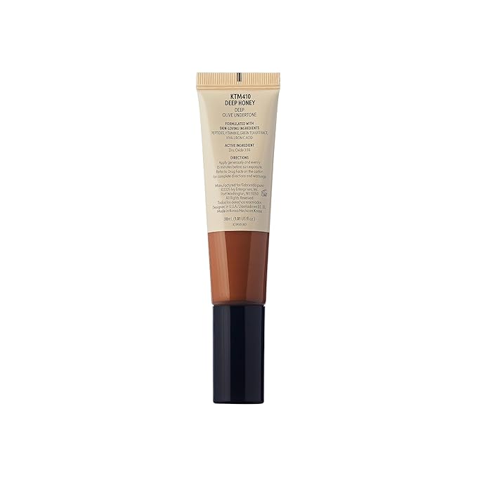 Tinted Moisturizer with SPF 32 PA+++ (Deep Honey), 12 Hour Hydrating Sunscreen for Face, No White Cast, Natural Radiant Finish, Medium Coverage, With Hyaluronic Acid, Vitamin E, Peptide