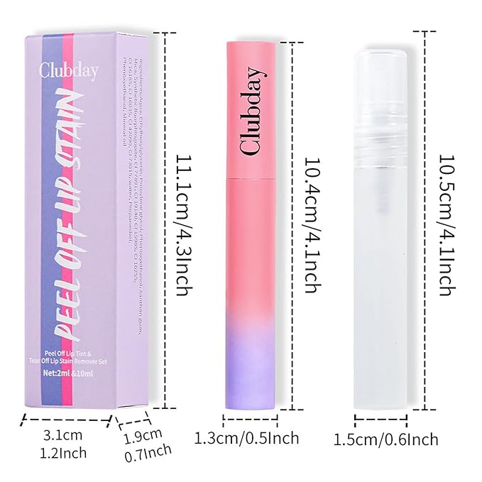 6PC Matte Lip Stain, Peel Off Lip Tint, Lip Tattoo, High Pigmented Tear-off Lip Gloss, Moisturizing Hydrating Liquid Lipsticks Set, No-Sticky Lip Balm Oil, Lip Care for All Skin Tones, 176