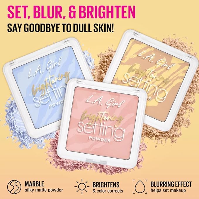 L.A. Girl Brightening Setting Powder, Yellow GPS170