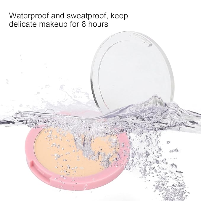 Makeup Powder, Sweatproof Pressed Finishing Powder Long‑Lasting Long Lasting Pressed Powder Oil Control Pressed Powder For For Makeup(111, Reindeer)