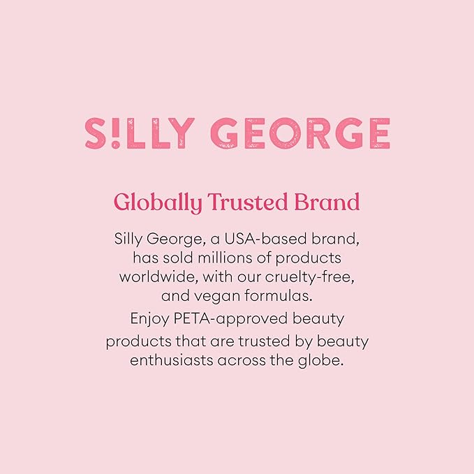 Silly George Melt Away Makeup & Lash Extension Remover - Removes All Eye Makeup (Including Mascara & Eyeliner) + Lash Extensions & Adhesives - Hydrating Moisturizer for Eyes & Lashes - 15 milliliters