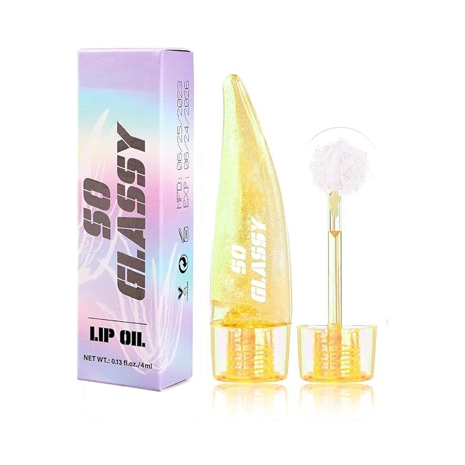 Lip Glow pH Lip Color Changing Lip Gloss - Thermal Discoloration, Tinted Plumping Lip Oil with Long Lasting Moisture & Natural, Radiant Finish(#03)