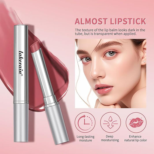 Tinted Lipstick Pink Honey, Hydrating Sheer Formula Lip Balm, Natural Glossy Finish (Pink honey, 1 PC)